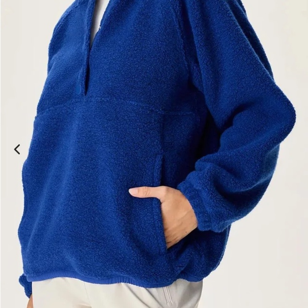 NWT MegaFleece Snap Up Hoodie Outdoor Voices